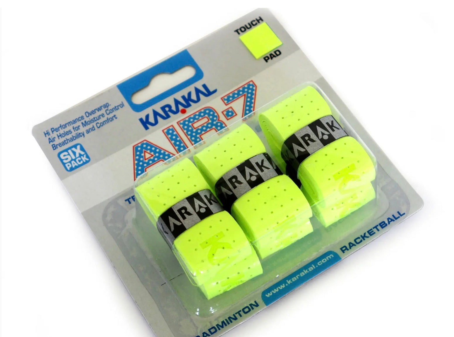 Air 7 overwrap grips- 6 pack