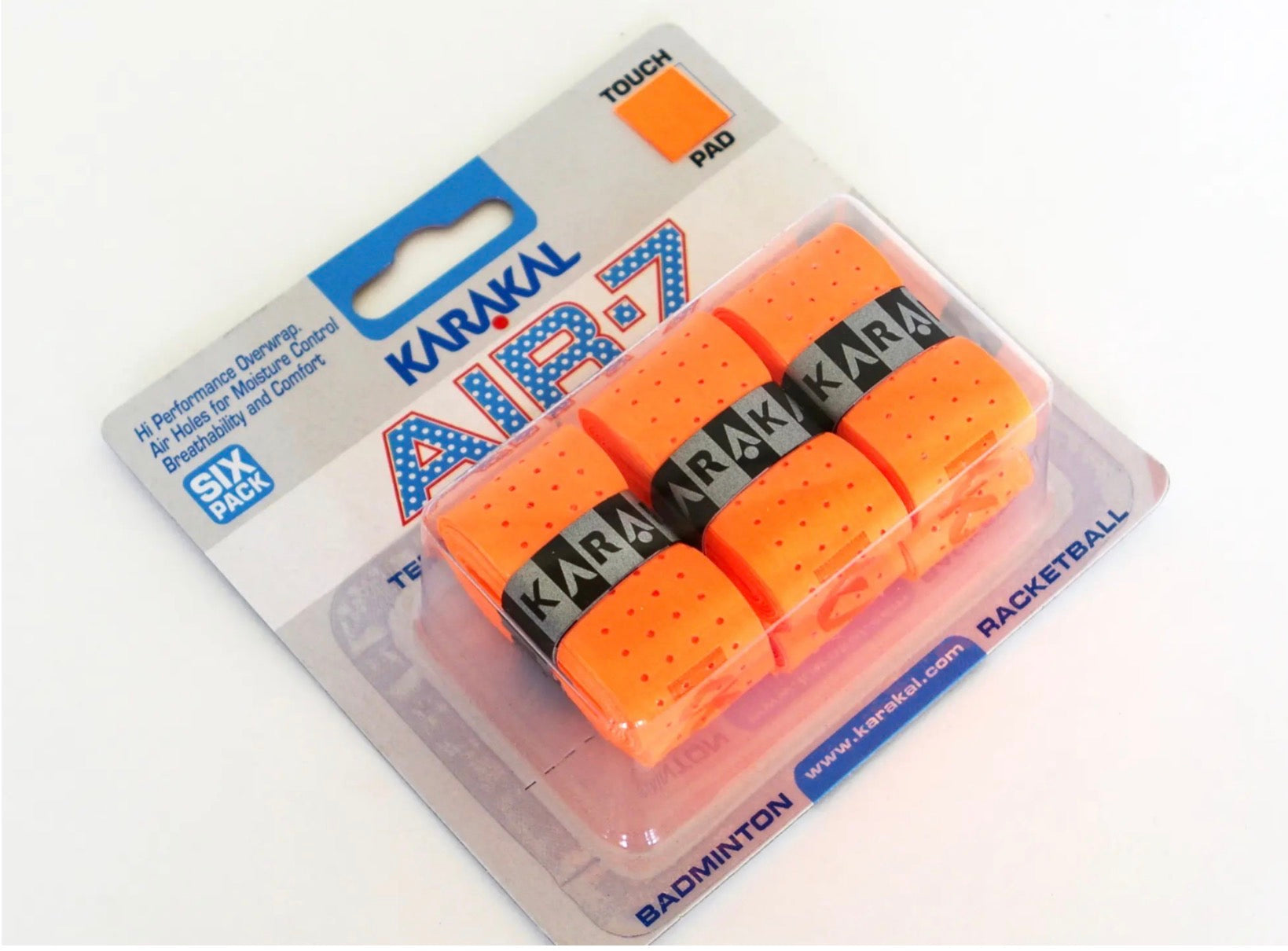 Air 7 overwrap grips- 6 pack