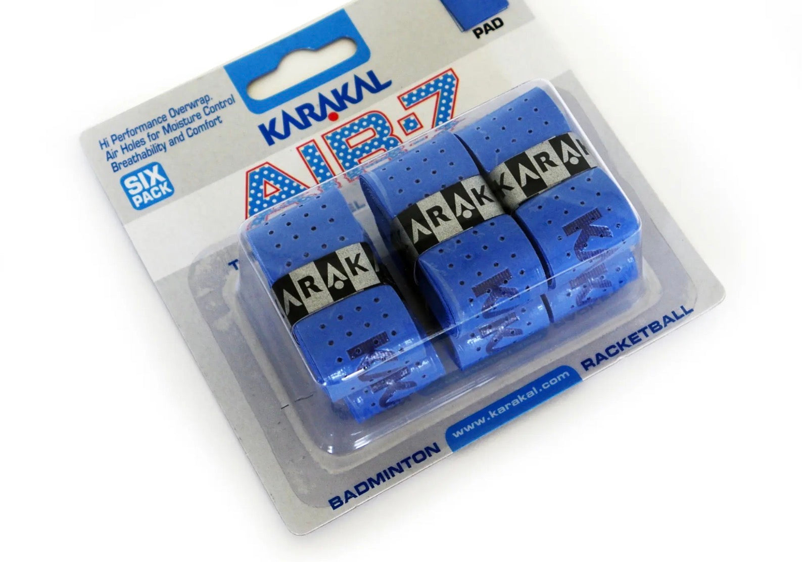 Air 7 overwrap grips- 6 pack